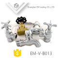 EM-V-B013 Male thread short body brass polishing bibcock